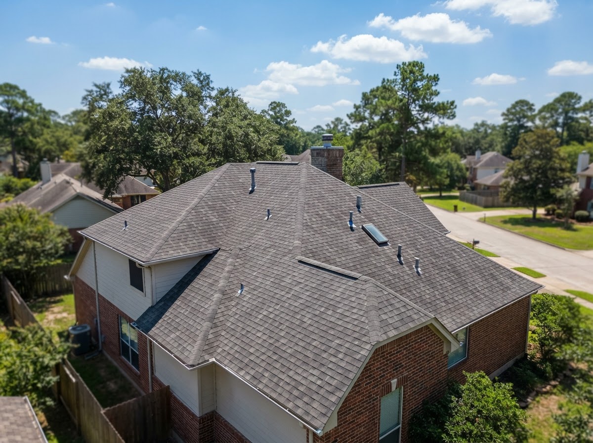 How Tree Pollen Affects Roof Drainage in Beaumont