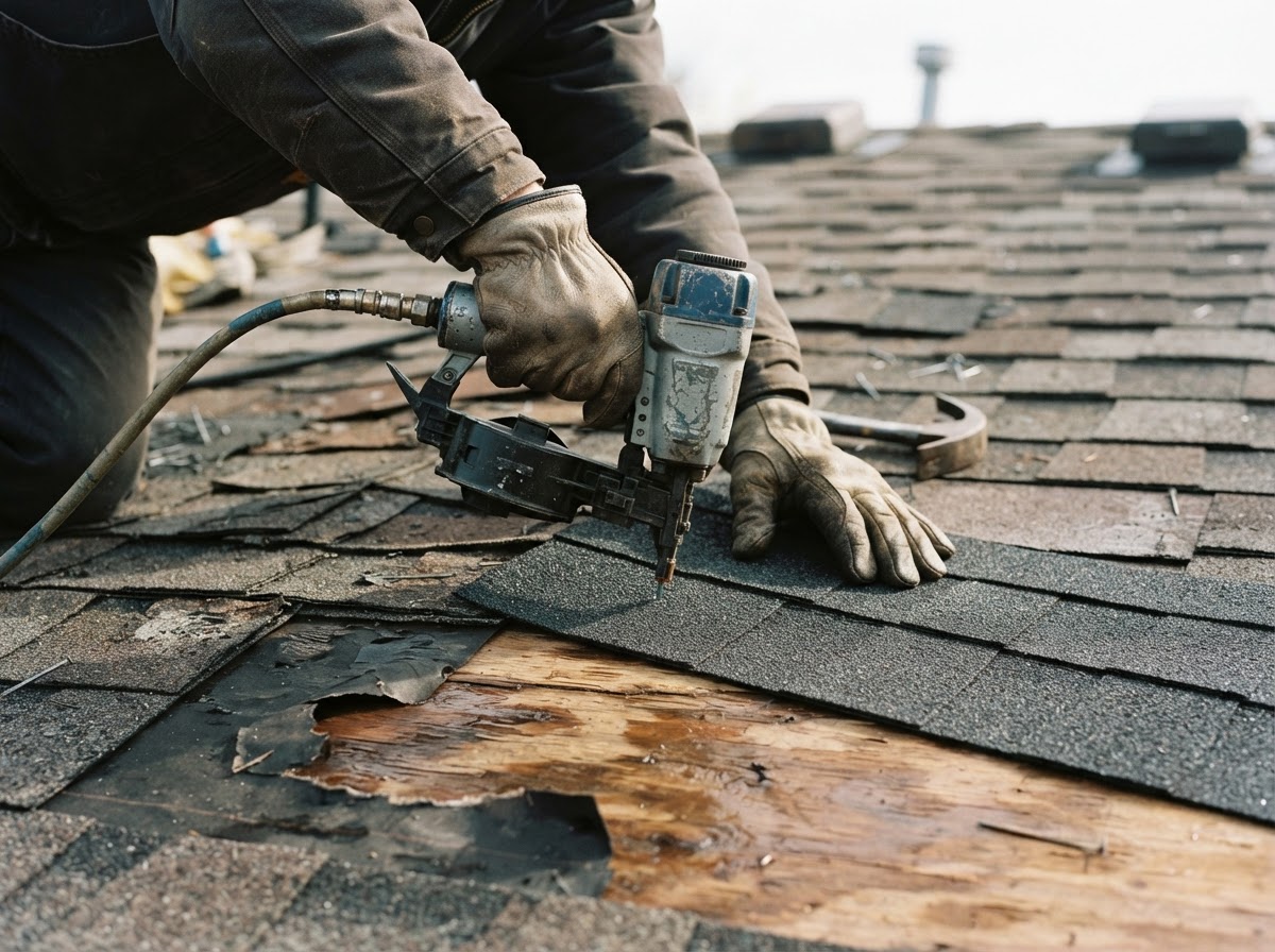 Storm Damage Roof Repair in Beaumont, TX
